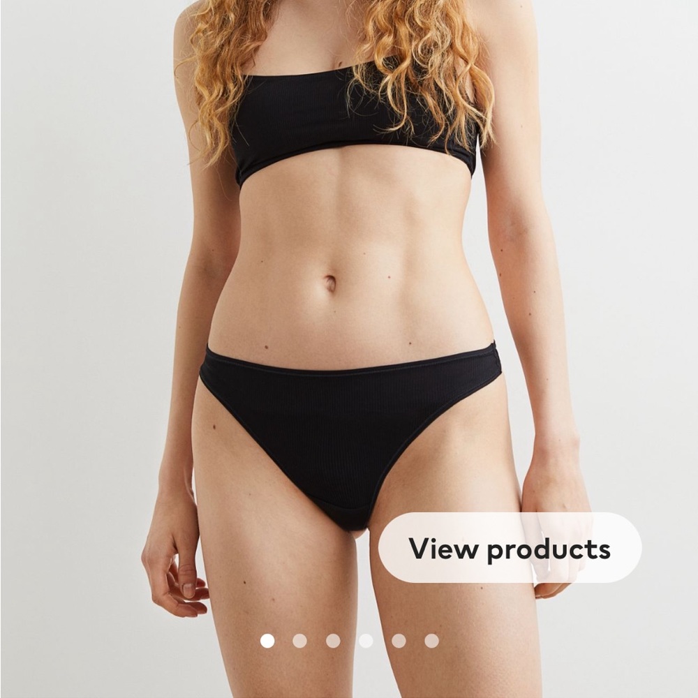 3 PACK MICROFIBER THONG BRIEFS